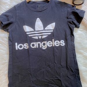 Black Adidas Los Angeles T-Shirt